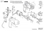 Bosch 0 601 145 003 Gbm 6 Drill 230 V / Eu Spare Parts